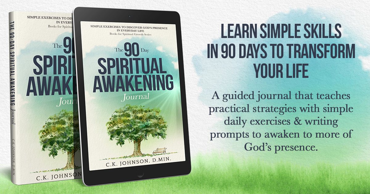 Cover of The 90-Day Spiritual Awakening Journal by Dr. Cynthia K. Johnson