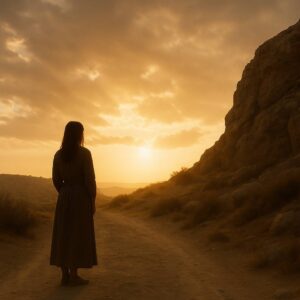 martha waiting Martha waits with disappointment for Jesus