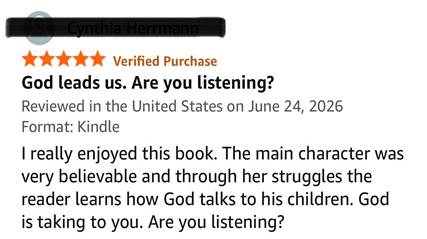 Review of Forgotten Promise, A Christian Prophetic Supernatural Mystery Suspense Novel